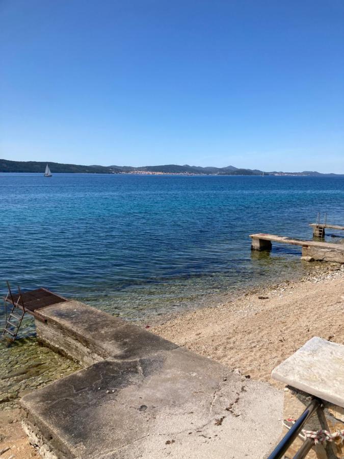 House First Row By The Sea Villa Bibinje Bagian luar foto