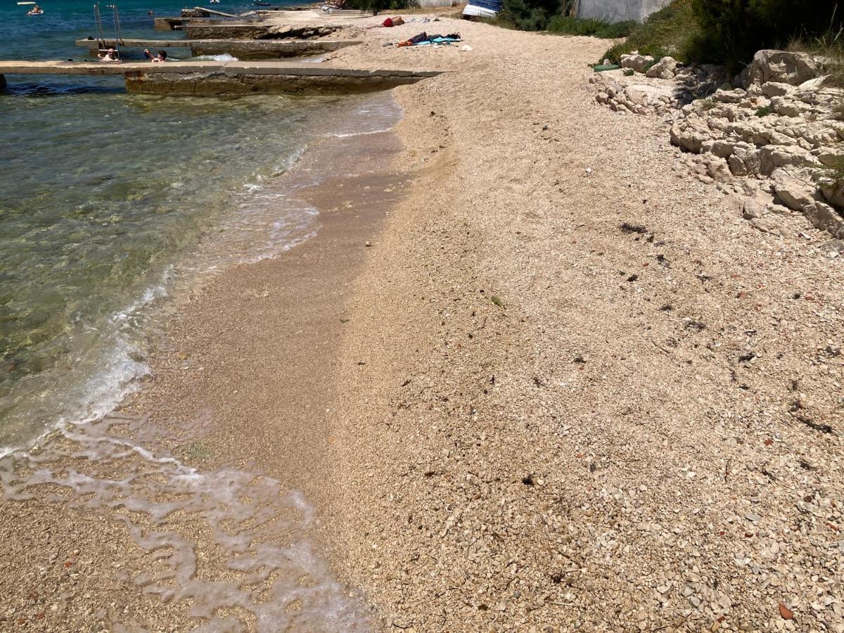 House First Row By The Sea Villa Bibinje Bagian luar foto