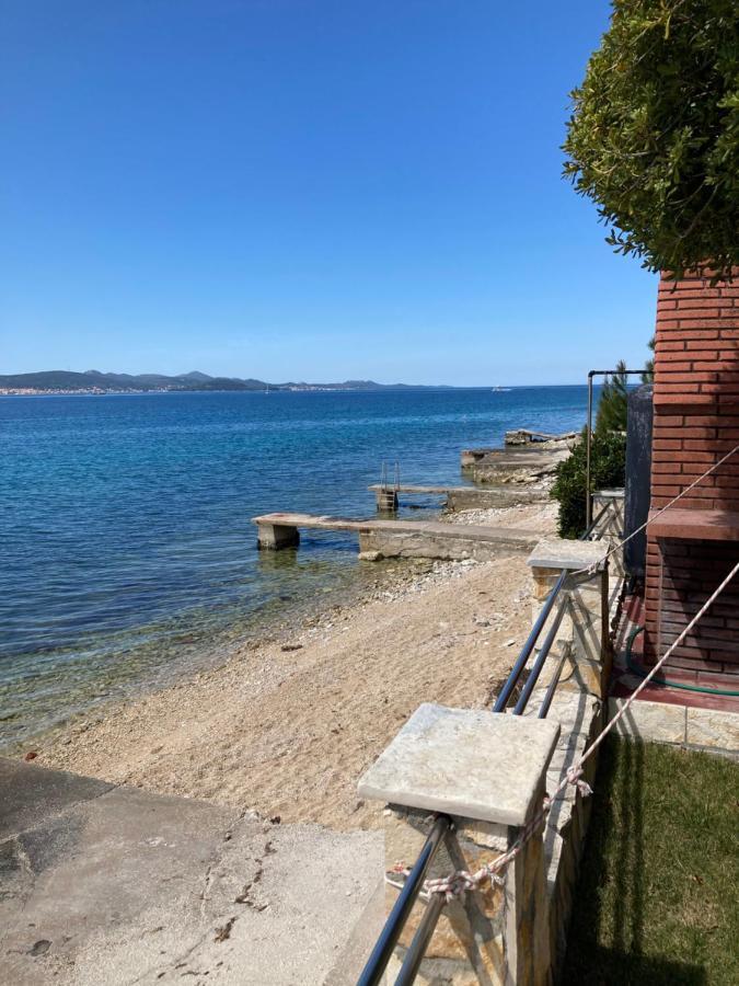 House First Row By The Sea Villa Bibinje Bagian luar foto