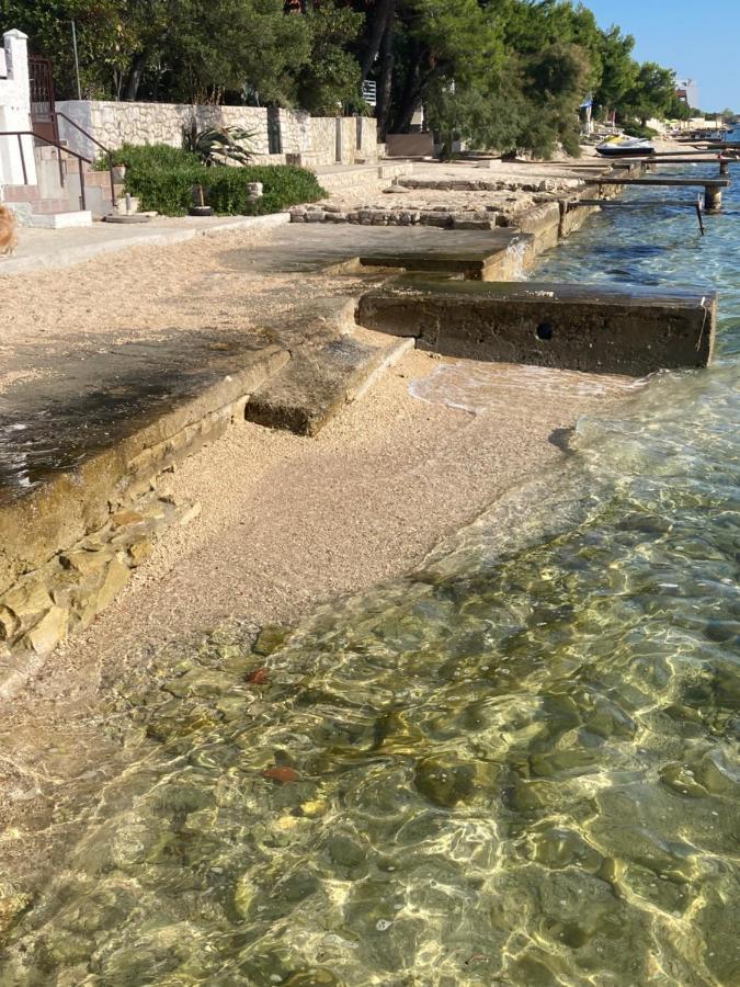 House First Row By The Sea Villa Bibinje Bagian luar foto