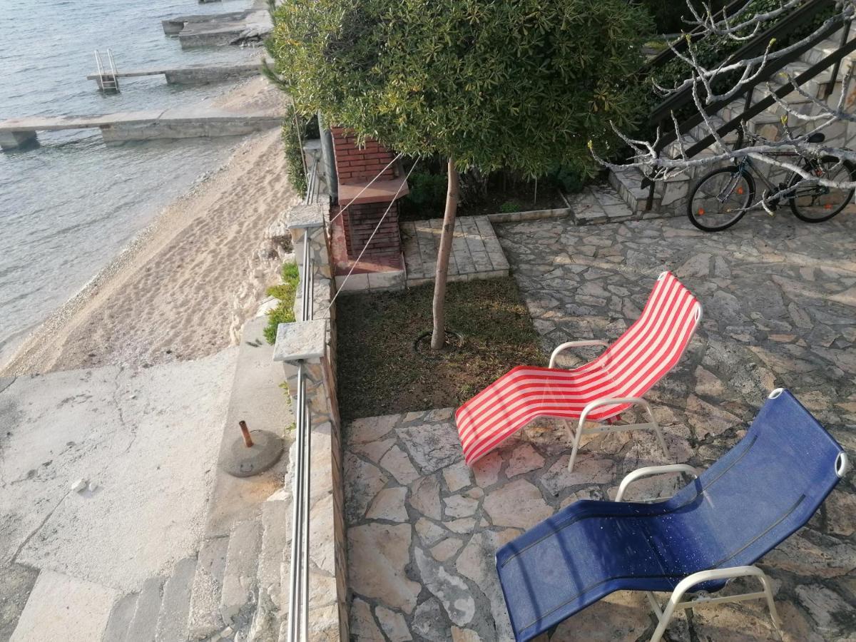 House First Row By The Sea Villa Bibinje Bagian luar foto