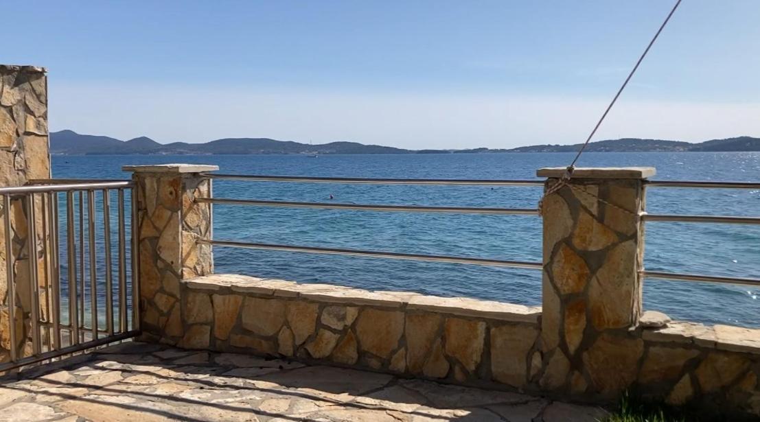 House First Row By The Sea Villa Bibinje Bagian luar foto
